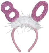 "80" Glittered Boppers w/Marabou