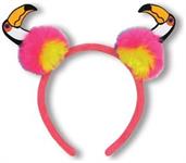 Toucan Pom-Pom Headband