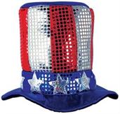 Glitz 'N Gleam Uncle Sam Top Hat