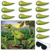 Pin The Tail On The Dinosaur Game