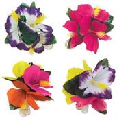 Tropical Hair Clips