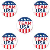 Team USA Party Buttons