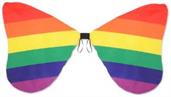 Fabric Rainbow Wings