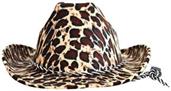 Leopard Print Cowboy Hat