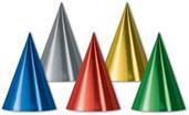 Foil Cone Hats
