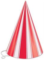 Striped Cone Hat