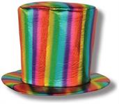 Fabric Rainbow Hat