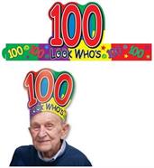 Look Who's "100" Headband