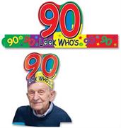 Look Who's "90" Headband