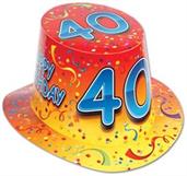 Happy "40" Birthday Hi-Hat