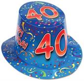 Happy "40" Birthday Hi-Hat