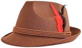 Brown Alpine Hat