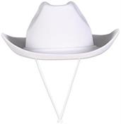 White Felt Cowboy Hat