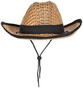 Western Cowboy Hat w/Black Trim & Band
