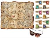 Pirate Treasure Map Party Game
