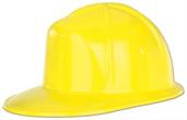Yellow Plastic Construction Helmet
