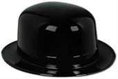 Black Plastic Derby