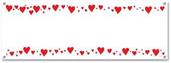 Hearts Sign Banner