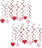 Valentine's Day Heart Whirls