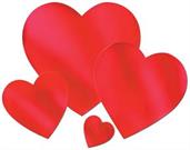 Foil Heart Cutout