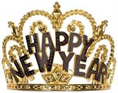 Plastic Happy New Year Tiara