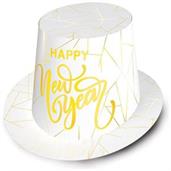 White New Year Gold Hi-Hat