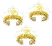 White New Year Gold Tiara