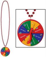 Beads w/New Year Spinner Medallion