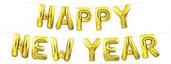 Happy New Year Balloon Streamer