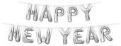 Happy New Year Balloon Streamer