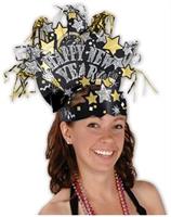Glittered New Year Headdress