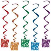 Happy New Year Whirls