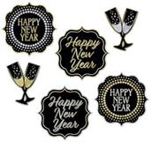 Happy New Year Cutouts