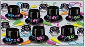 Neon Party Asst for 50