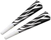 Zebra Print Horns