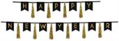 Happy New Year Tassel Streamer