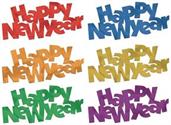 Jumbo Happy New Year Fanci-Fetti