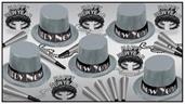 Simply Silver Asst for 10