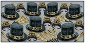 Gold New Year Star Asst for 50
