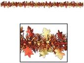 Metallic Autumn Leaf Garland
