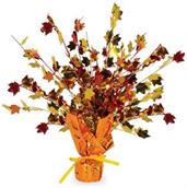 Fall Leaves Gleam 'N Burst Centerpiece