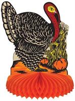 Vintage Fall Harvest Turkey Centerpiece