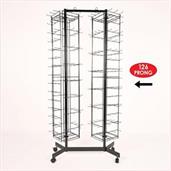 Empty 126-Prong Double Spinner Rack 2