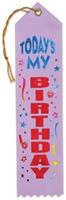 Today's My Birthday Award Ribbon