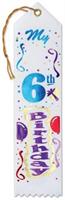 My "6th" Birthday Award Ribbon