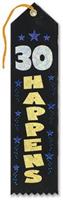 30 Happens Award Ribbon