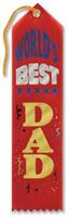 World's Best Dad Award Ribbon