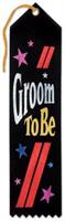 Groom To Be Award Ribbon