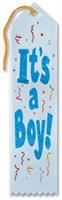 It's A Boy! Award Ribbon