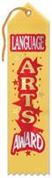 Language Arts Award Ribbon